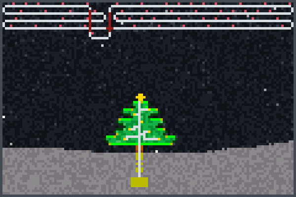merry cristmass Pixel Art
