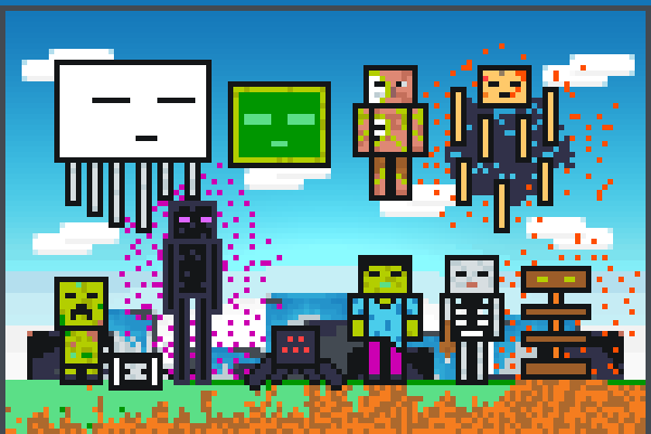Mobs, Enemys Pixel Art