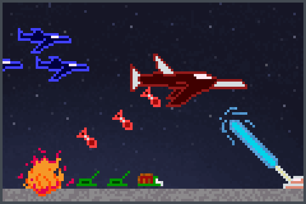 batllefield Pixel Art