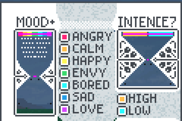 MoodFinderPlus! Pixel Art