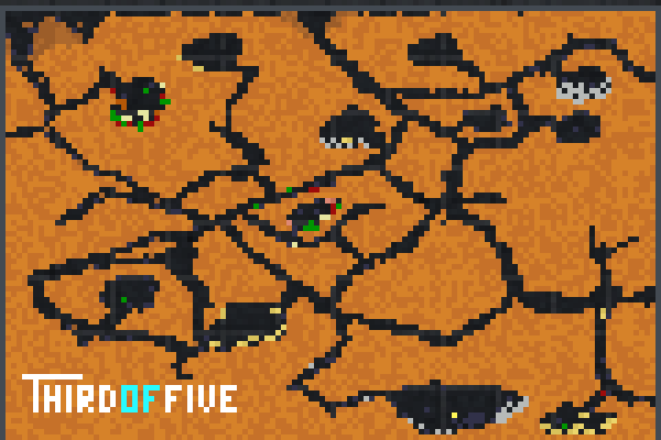 Anthill colony Pixel Art