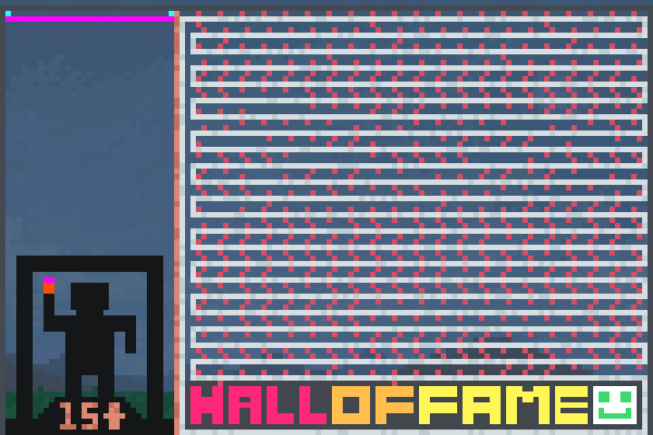 HOF Piano Pixel Art