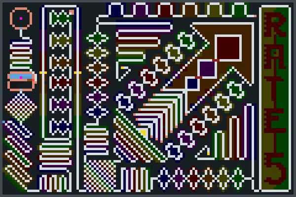 led lights. Pixel Art