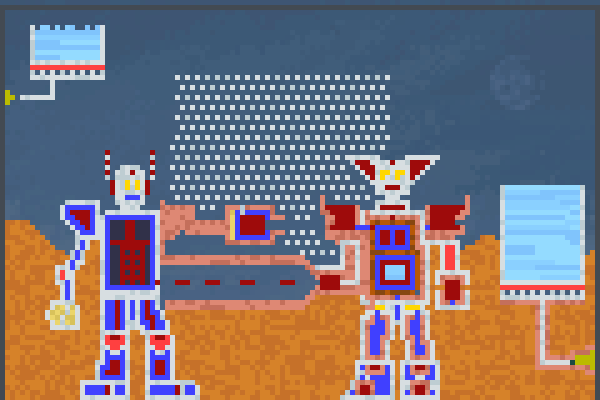 Super Robot War Pixel Art