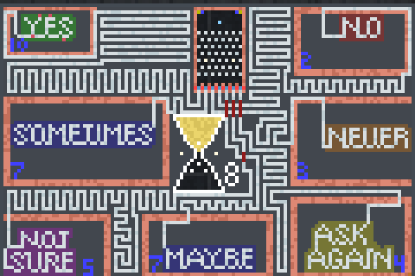 8ball game! Pixel Art