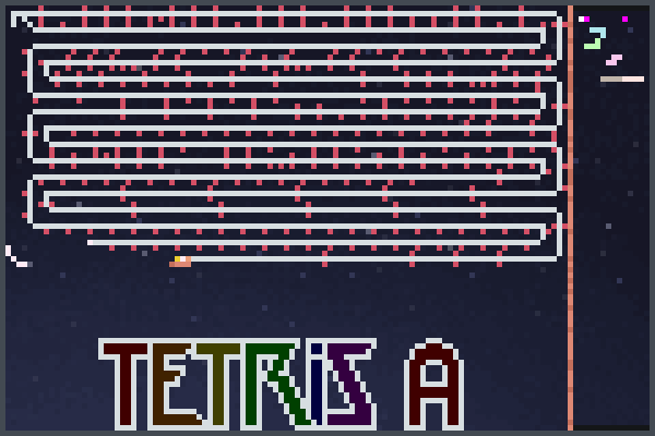Tetris themeA Pixel Art