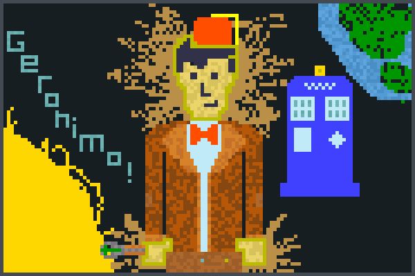 Doctor who .  Pixel Art