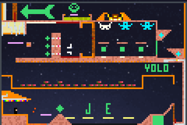 Epic Jump Map 1 Pixel Art