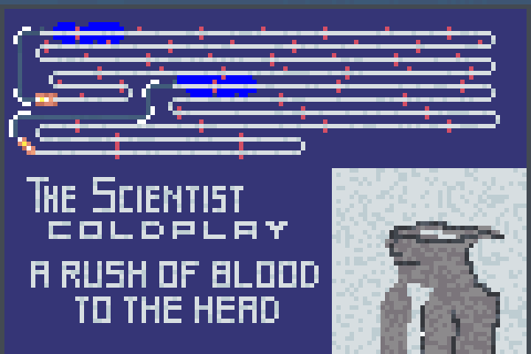 )The Scientist( Pixel Art