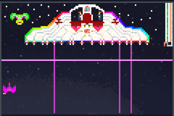 space shoother  Pixel Art