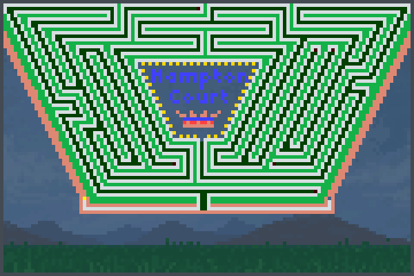 Labyrinth 03 Pixel Art