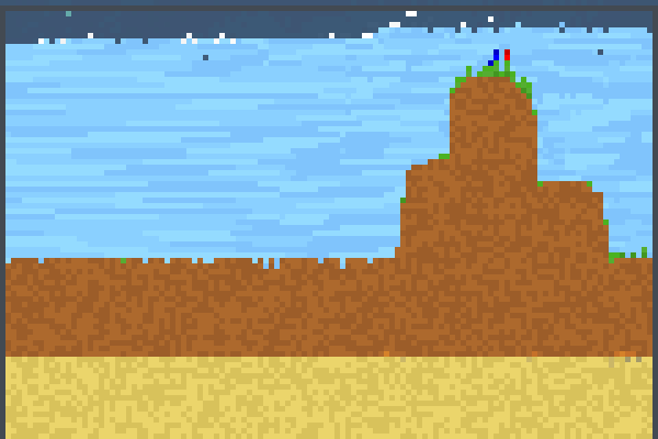 Sand, water,mud Pixel Art