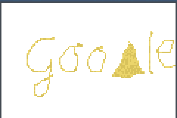 google doodle Pixel Art