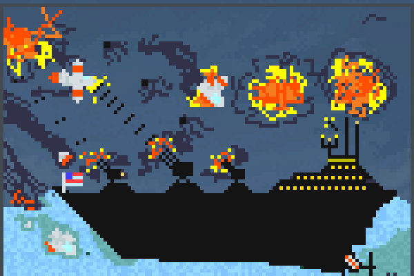  batleship EPIC Pixel Art