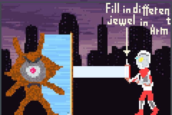 Ultraman.! Pixel Art