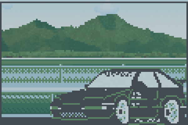 hallow racer Pixel Art