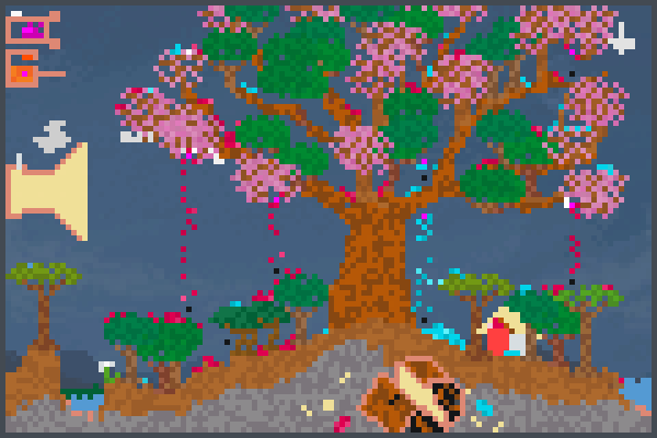 Big ol tree Pixel Art