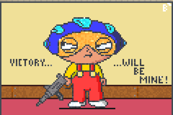 Stewie must die Pixel Art