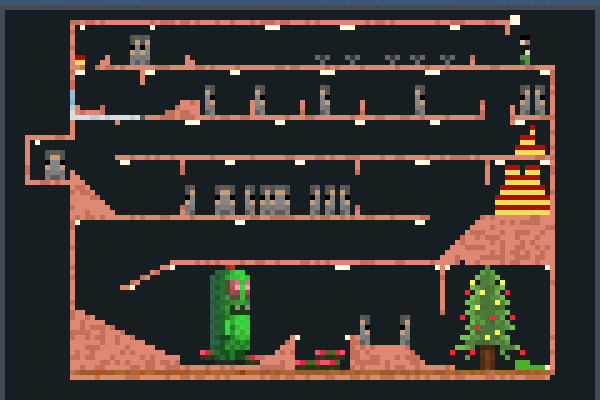 steel the tree Pixel Art