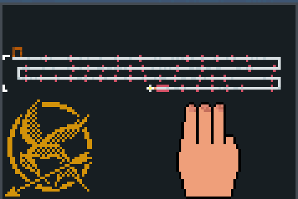 hunger games 3 Pixel Art