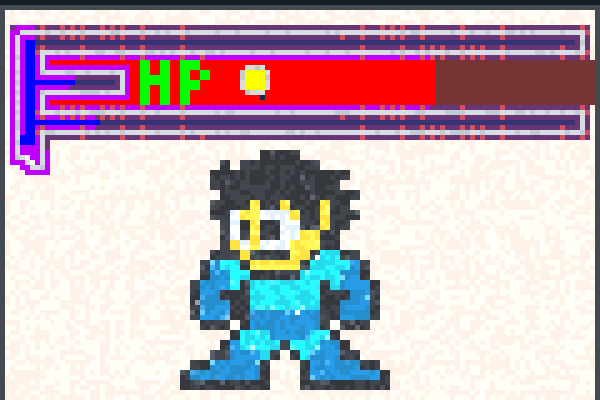 Megaman 2 Theme Pixel Art