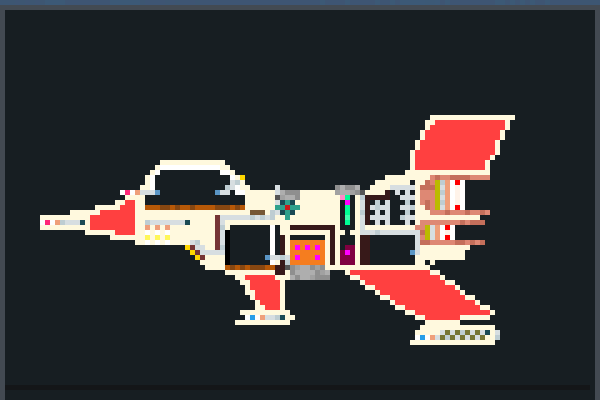 21spaceship21 Pixel Art