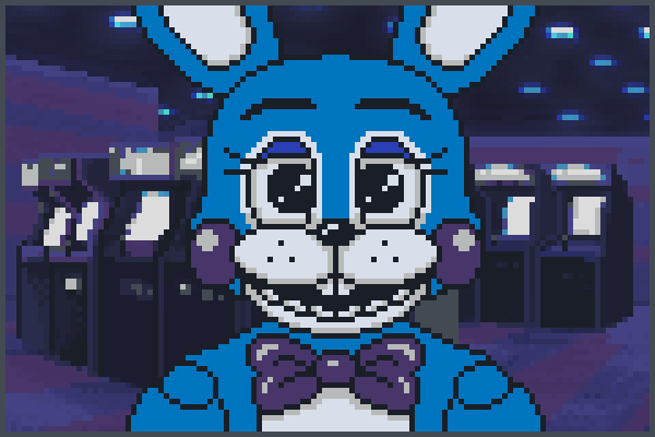 T.Bonnie FNAF 2 Pixel Art