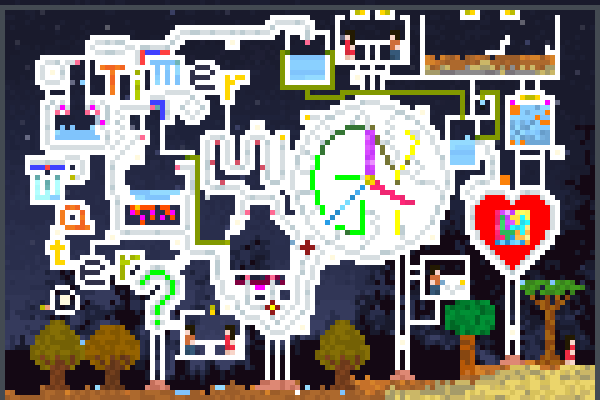 A Water Timer Pixel Art