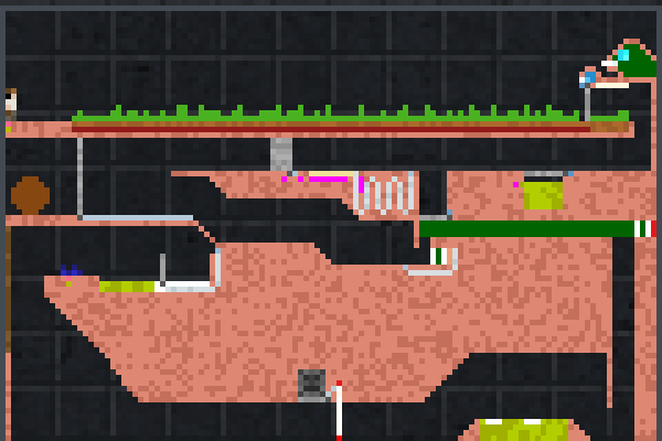 temple terror Pixel Art