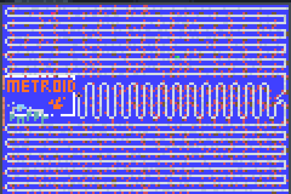 Metroid Wily 2 Pixel Art