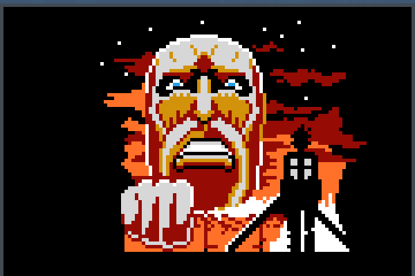 Pixel art Titan Pixel Art