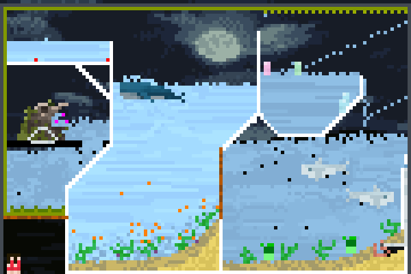 Aquarium S5 Pixel Art