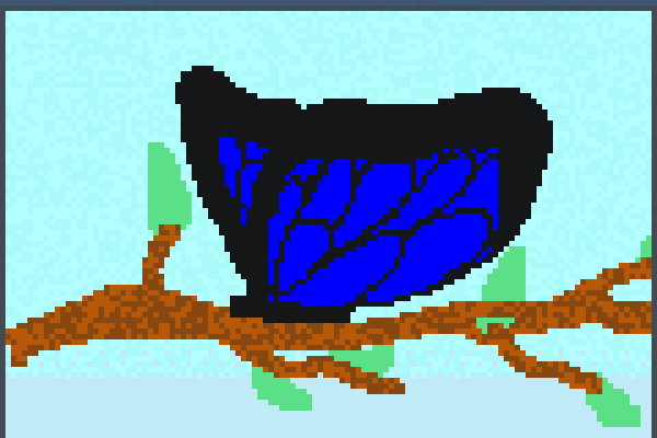 Butterfly Entry Pixel Art