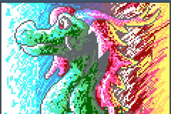  DRAGONS CONTES Pixel Art