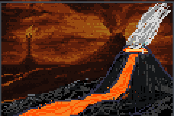 v01c4n0 c0nt32t Pixel Art