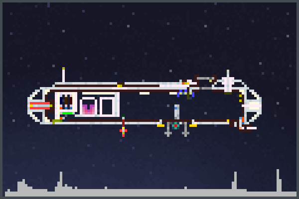 88Braniac ship Pixel Art