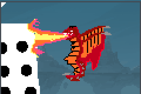 like dragon Pixel Art