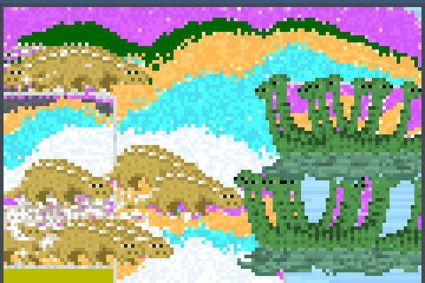 Jurassic Fail. Pixel Art