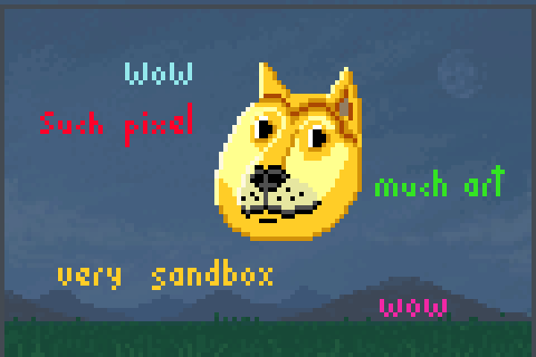 Doge. Contest. Pixel Art