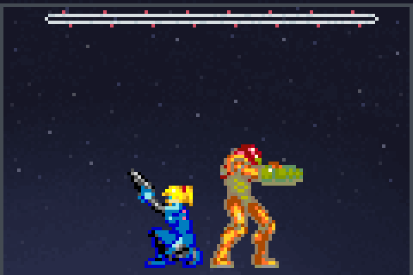 Zero Mission Pixel Art