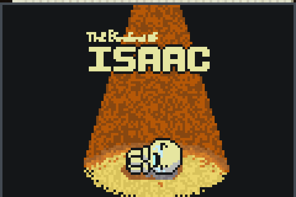 8bit Isaac Pixel Art