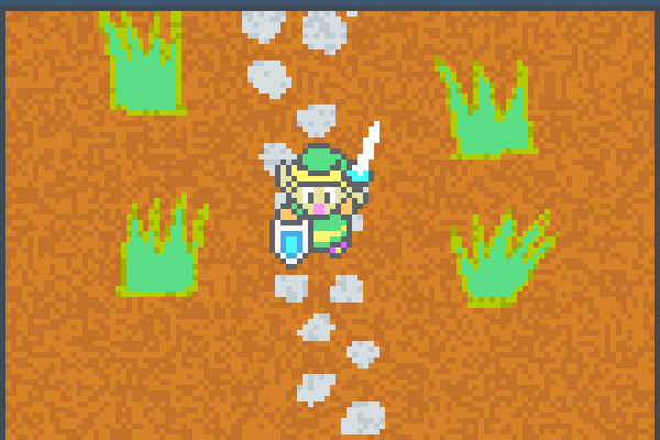  link adventure Pixel Art