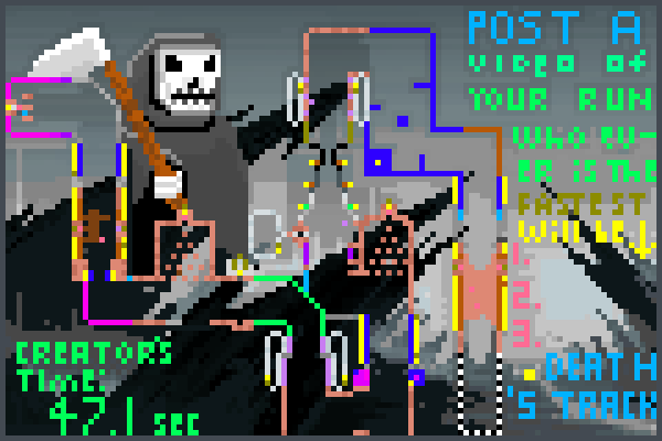 Deaths track Pixel Art