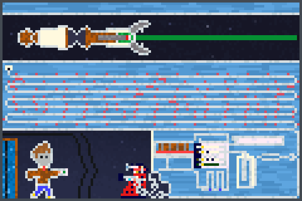 DR Who theme  Pixel Art