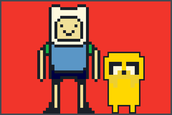 Finn pixel art Pixel Art