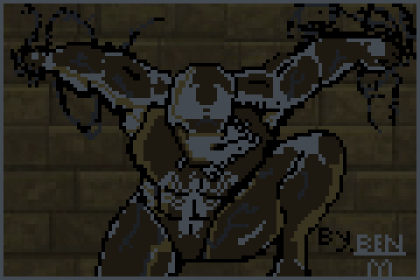 Black Venom Pixel Art