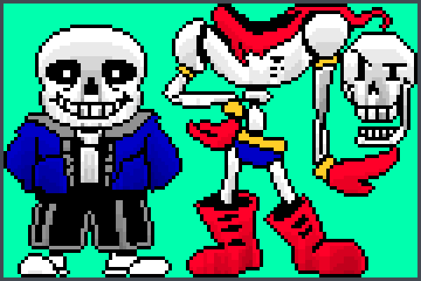 .undertale. Pixel Art