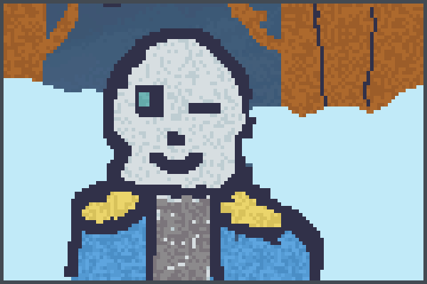 snowdin sans Pixel Art