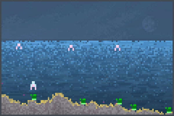 ocean b Pixel Art