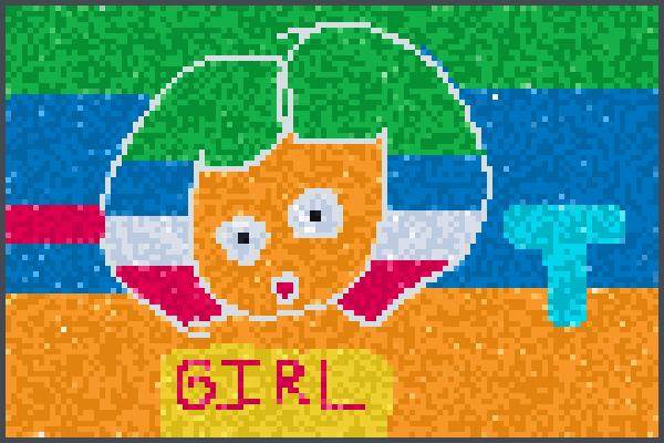 you go girl Pixel Art